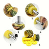 π Pineapple Corer & Slicer β Stainless Steel 3-in-1 Fruit Cutter Tool