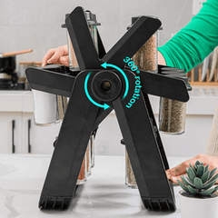 🧂 18 Jar Rotating Spice Rack